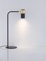 Preview: Nova Luce PONGO Tischleuchte GU10 Schwarz 55x16cm dimmbar 9010225