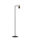 Preview: Nova Luce PONGO Stehlampe GU10 Schwarz 135x25cm dimmbar 9010226