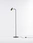 Preview: Nova Luce PONGO Stehlampe GU10 Schwarz 135x25cm dimmbar 9010226