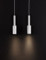 Preview: Nova Luce JOY LED Pendelleuchte Weiss 14W Warmweiss 30x4x200cm 9010231