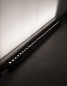 Preview: Nova Luce WALL WASHER LED Wandstrahler Nickel 15W IP67 Warmweiss 100x2,5x3,5cm 9011102