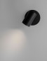 Preview: Nova Luce NET Wandleuchte GU10 Schwarz 10,5x5,7cm dimmbar 9011922