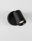 Preview: Nova Luce NET Wandleuchte GU10 Schwarz 10,5x5,7cm dimmbar 9011922