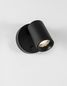 Preview: Nova Luce NET Wandleuchte GU10 Schwarz 10,5x5,7cm dimmbar 9011922
