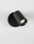Preview: Nova Luce NET Wandleuchte GU10 Schwarz 10,5x5,7cm dimmbar 9011922