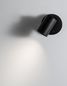 Preview: Nova Luce NET Wandleuchte GU10 Schwarz 10,5x5,7cm dimmbar 9011922