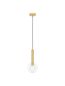 Preview: Nova Luce AMELIA Pendelleuchte G9 Gold 150x15cm dimmbar 9028832