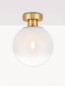 Preview: Nova Luce VITA Deckenleuchte E27 Gold 179x20cm dimmbar 9028840