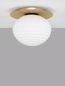 Preview: Nova Luce ALLEN Deckenleuchte E27 Gold 28x35cm dimmbar 9028845