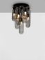 Preview: Nova Luce GUSTAVE Deckenleuchte G9 7-fach Schwarz 35,5x23cm dimmbar 9028852