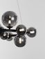 Preview: Nova Luce ODILLIA Pendelleuchte G9 11-fach Schwarz 120x65cm dimmbar 9028855