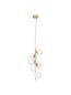 Preview: Nova Luce ODILLIA Pendelleuchte G9 6-fach Gold 28x23,2x120cm dimmbar 9028860