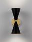 Preview: Nova Luce GALA Wandleuchte E14 2-fach Gold 18x18,5x35cm dimmbar 9035975