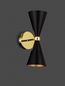 Preview: Nova Luce GALA Wandleuchte E14 2-fach Gold 18x18,5x35cm dimmbar 9035975