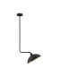 Preview: Nova Luce MIRBA Pendelleuchte E27 Schwarz 40x27x120cm dimmbar 9035983
