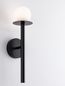 Preview: Nova Luce PIELO Wandleuchte G9 Schwarz 12x14x45cm dimmbar 9043310