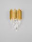 Preview: Nova Luce GRANE Wandleuchte E14 2-fach Gold 25x15,5x35cm dimmbar 9050100