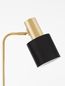 Preview: Nova Luce PAZ Stehlampe E27 Gold 153,5x35cm 9050163