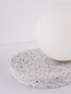 Preview: Nova Luce BESON Tischleuchte E14 Grau 15x17,5x18cm 9050167