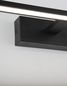 Preview: Nova Luce MONDRIAN LED Wandleuchte Schwarz 12W IP44 Warmweiss 41,5x14x6cm 9053122