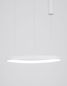 Preview: Nova Luce ESTEVA LED Pendelleuchte Weiß 47W Warmweiss 150x65cm dimmbar 9053551