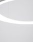 Preview: Nova Luce ESTEVA LED Pendelleuchte Weiß 47W Warmweiss 150x65cm dimmbar 9053551