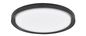 Preview: Nova Luce TROY LED Deckenleuchte Schwarz 50W Warmweiss 7,5x56cm dimmbar 9053594