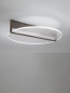 Preview: Nova Luce NOAH LED Deckenleuchte Kaffeebraun 37W Warmweiss 58,5x56x12,3cm dimmbar 9054447