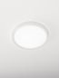 Preview: Nova Luce DIXIE LED Deckenleuchte Weiß 18W Steuerbare Lichtfarbe 2,5x22cm 9060186