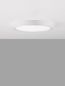Preview: Nova Luce DIXIE LED Deckenleuchte Weiß 18W Steuerbare Lichtfarbe 2,5x22cm 9060186