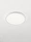 Preview: Nova Luce DIXIE LED Deckenleuchte Weiß 24W Steuerbare Lichtfarbe 2,5x30cm 9060188