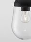 Preview: Nova Luce OMIKA Hängeleuchte E27 Grau 12W IP54 15x15x88,5cm dimmbar 9060197