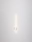 Preview: Nova Luce CLOCK LED Wandleuchte Schwarz 18W Warmweiss 13,6x5,5x60,7cm 9061426