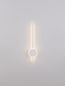 Preview: Nova Luce CLOCK LED Wandleuchte Schwarz 18W Warmweiss 13,6x5,5x60,7cm 9061426