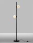 Preview: Nova Luce NUVOLE LED Stehlampe Schwarz 16W Warmweiss 28,5x25x169,5cm 9061437