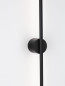 Preview: Nova Luce ADEN LED Wandleuchte Schwarz 15W IP44 Warmweiss 1,5x7,3x90cm 9081101