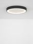 Preview: Nova Luce NODI LED Deckenleuchte Schwarz 30W Warmweiss 5x45cm 9081220