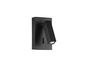 Preview: Nova Luce DONA LED Wandleuchte Schwarz 3W Warmweiss 9x9x14,5cm 9081352