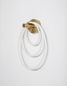 Preview: Nova Luce CERELIA LED Wandleuchte Messing 29,5W Warmweiss 35x17x50cm 9082091