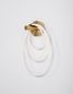 Preview: Nova Luce CERELIA LED Wandleuchte Messing 29,5W Warmweiss 35x17x50cm 9082091