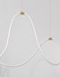 Preview: Nova Luce CERELIA LED Pendelleuchte Messing 56W Warmweiss 150x60x120cm dimmbar 9082093