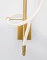 Preview: Nova Luce CERELIA LED Wandleuchte Messing 17,7W Warmweiss 90x30cm 9082095