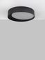 Preview: Nova Luce OBY LED Deckenleuchte Schwarz 60W Warmweiss 12x60cm dimmbar 9085223