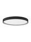 Preview: Nova Luce OLAF LED Deckenleuchte Schwarz 60W Warmweiss 5x60cm dimmbar 9085234