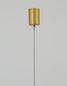 Preview: Nova Luce ELETTRA LED Pendelleuchte Messing 20W Warmweiss 120x7x150cm 9088102