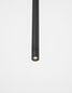 Preview: Nova Luce ELETTRA LED Pendelleuchte Schwarz 5W Warmweiss 200x1,5cm 9088103
