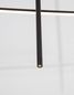 Preview: Nova Luce ELETTRA LED Pendelleuchte Schwarz 20W Warmweiss 110x15x200cm 9088105