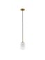 Preview: Nova Luce CHRYSI Pendelleuchte G9 Gold 120x12cm dimmbar 9092821