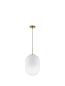 Preview: Nova Luce CHRYSI Pendelleuchte E14 Gold 120x24cm dimmbar 9092823