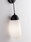 Preview: Nova Luce BLAKY Wandleuchte E14 Schwarz 13x15,5x46cm dimmbar 9092828